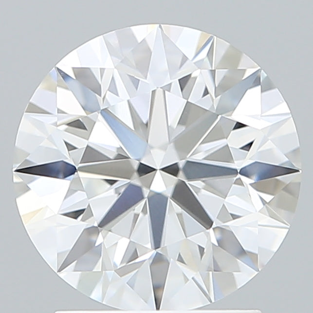 2.18 Carat Round Shaped, Ideal Cut, E Color, VVS2 Clarity, IGI Certified Lab Grown Diamond