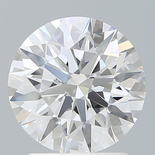 2.08 Carat Round Shaped, Ideal Cut, D Color, VVS2 Clarity, IGI Certified Lab Grown Diamond
