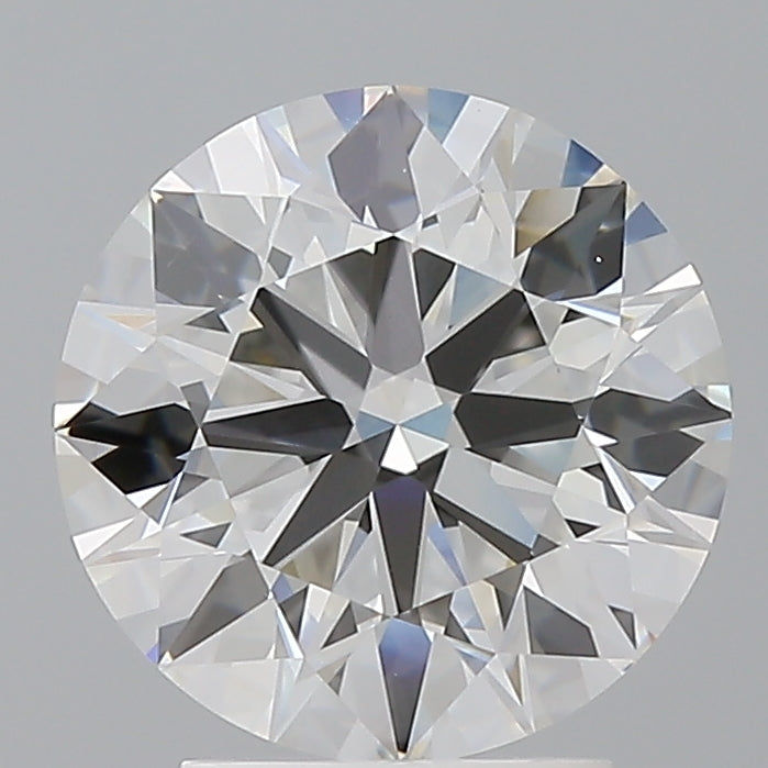 3.01 Carat Round Shaped, Ideal Cut, F Color, VS1 Clarity, IGI Certified Lab Grown Diamond