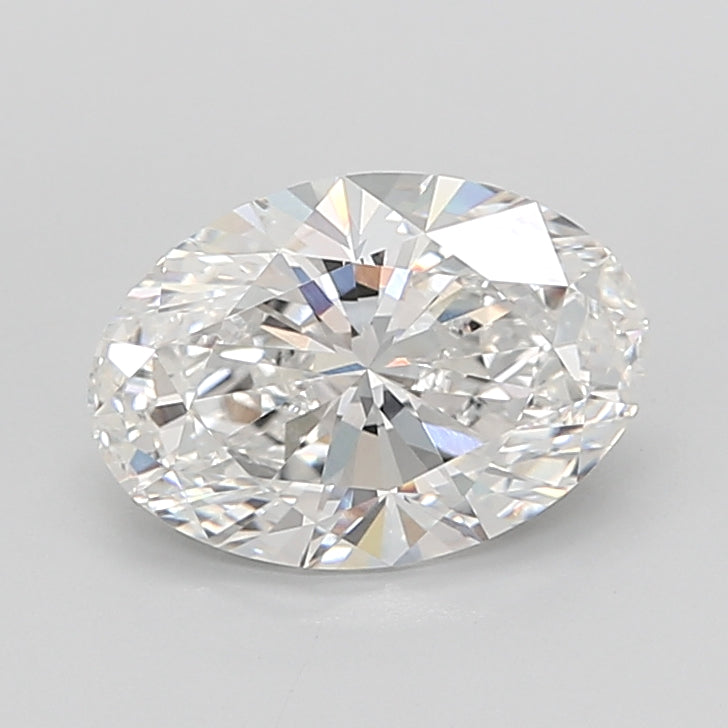 4.02 Carat Oval Shaped, Ideal Cut, E Color, VVS2 Clarity, IGI Certified Lab Grown Diamond