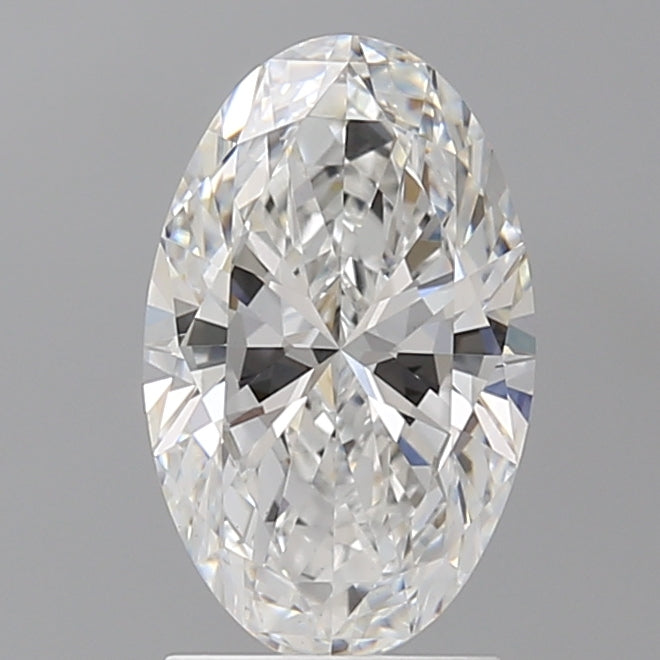 2.03 Carat Oval Shaped, Ideal Cut, E Color, VVS2 Clarity, IGI Certified Lab Grown Diamond