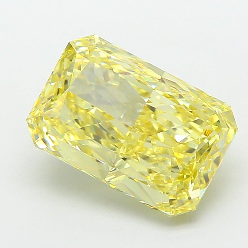 3.51 Carat Radiant Shaped, Very Good Cut, VVS2 Clarity, IGI Certified Lab Grown Diamond