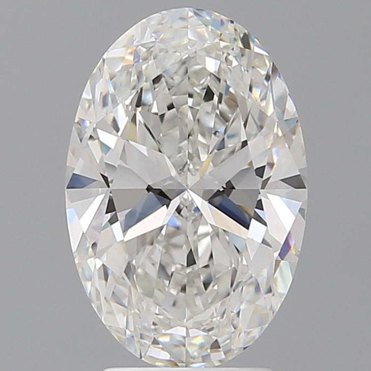 3.57 Carat Oval Shaped, Ideal Cut, F Color, VVS2 Clarity, IGI Certified Lab Grown Diamond