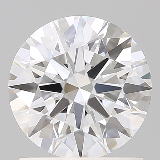 1.23 Carat Round Shaped, Ideal Cut, D Color, VS1 Clarity, IGI Certified Lab Grown Diamond