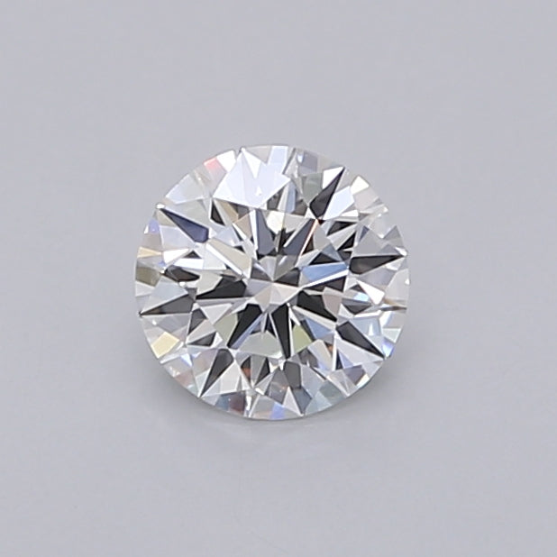 0.56 Carat Round Shaped, Ideal Cut, D Color, VVS2 Clarity, IGI Certified Lab Grown Diamond