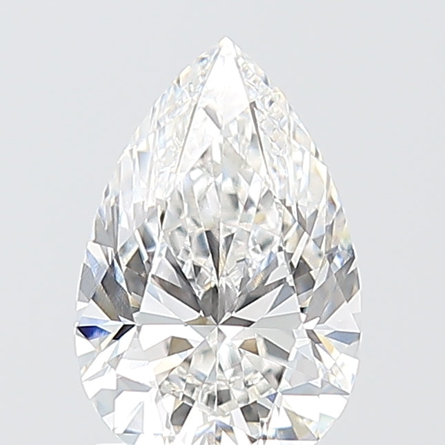 1.51 Carat Pear Shaped, Ideal Cut, E Color, VVS2 Clarity, IGI Certified Lab Grown Diamond