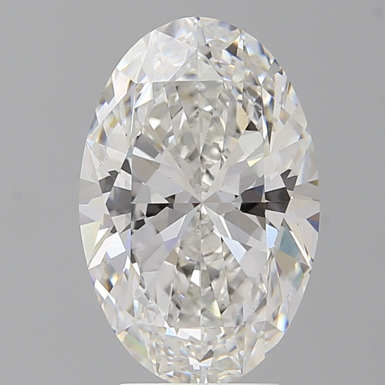 4.08 Carat Oval Shaped, Ideal Cut, F Color, VS1 Clarity, IGI Certified Lab Grown Diamond