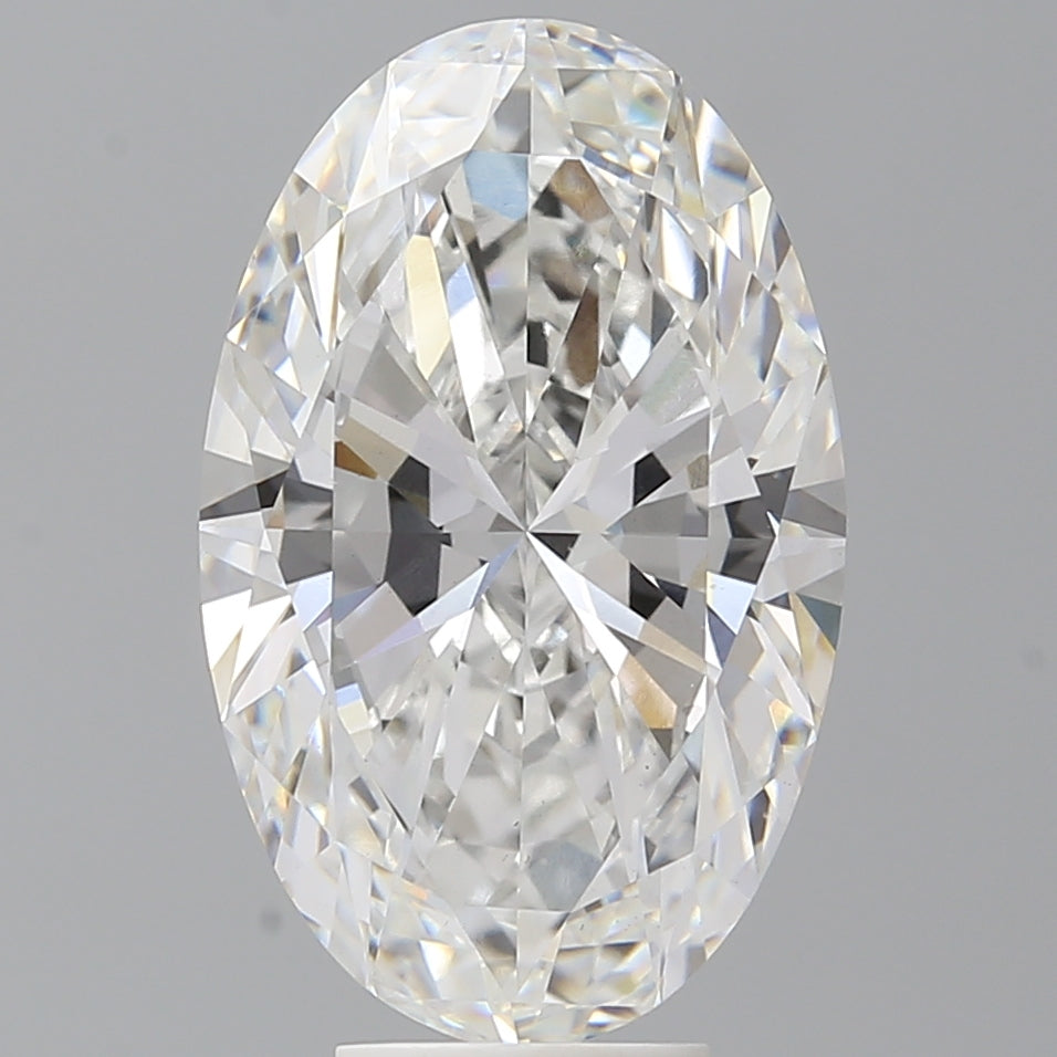 6.51 Carat Oval Shaped, Ideal Cut, F Color, VS1 Clarity, IGI Certified Lab Grown Diamond