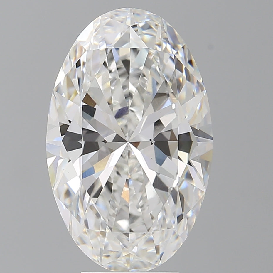 6.08 Carat Oval Shaped, Ideal Cut, E Color, VS1 Clarity, IGI Certified Lab Grown Diamond