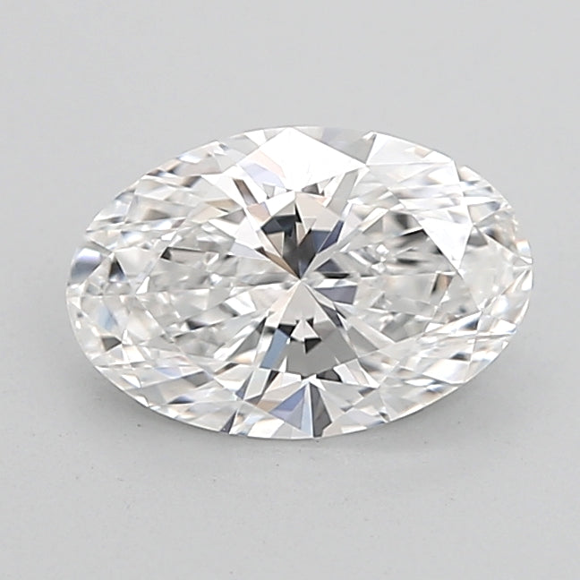 1.42 Carat Oval Shaped, Ideal Cut, E Color, VVS2 Clarity, IGI Certified Lab Grown Diamond