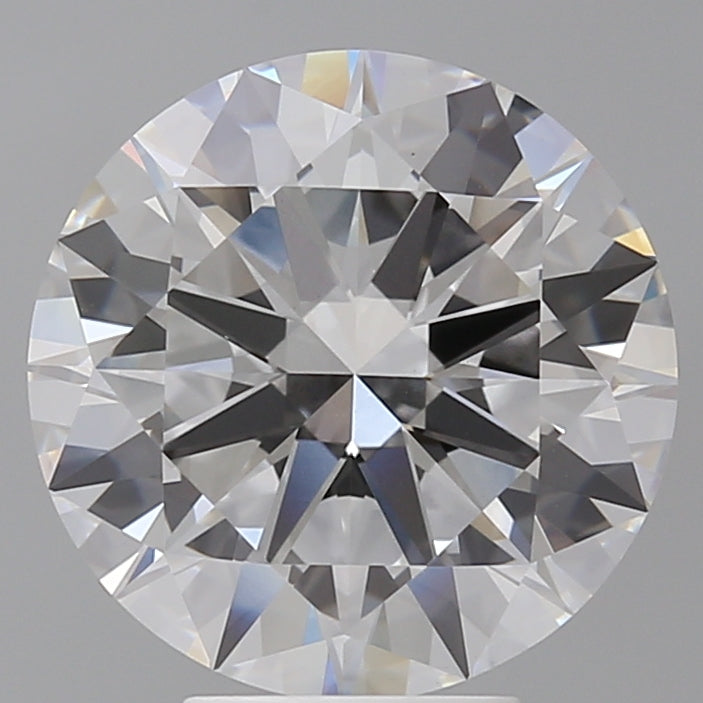 5.52 Carat Round Shaped, Excellent Cut, E Color, VVS2 Clarity, IGI Certified Lab Grown Diamond