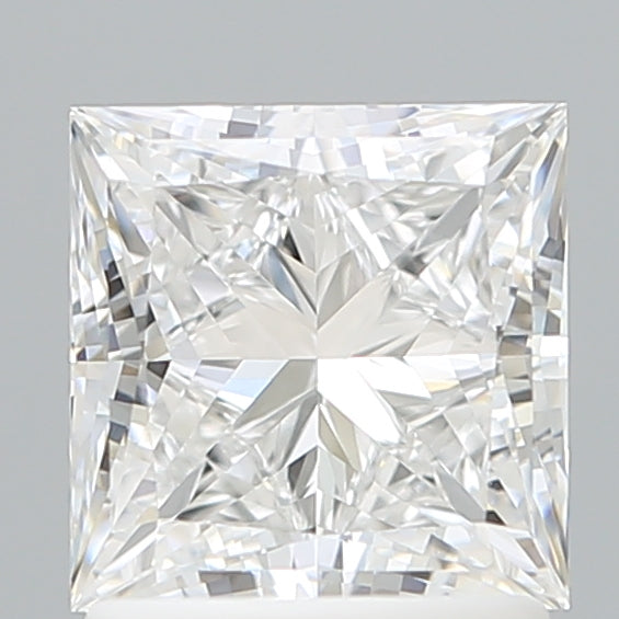 1.59 Carat Princess Shaped, Excellent Cut, D Color, VVS1 Clarity, IGI Certified Lab Grown Diamond