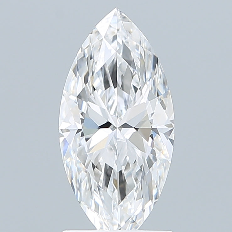 1.59 Carat Marquise Shaped, Ideal Cut, D Color, VVS1 Clarity, IGI Certified Lab Grown Diamond