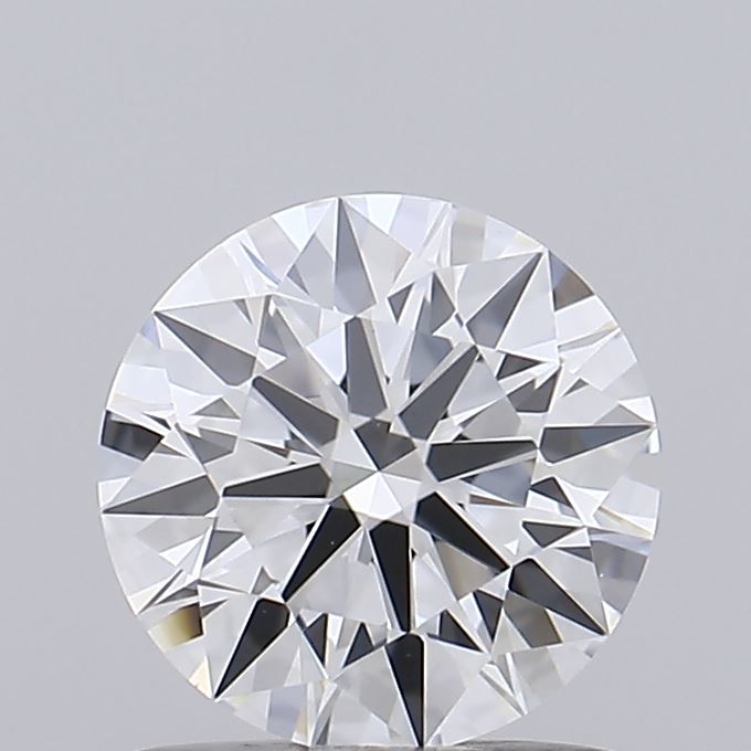 1.04 Carat Round Shaped, Ideal Cut, D Color, VVS2 Clarity, IGI Certified Lab Grown Diamond