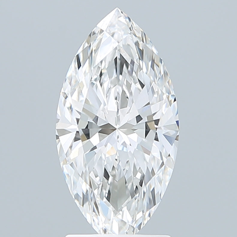 2.05 Carat Marquise Shaped, Ideal Cut, D Color, VVS2 Clarity, IGI Certified Lab Grown Diamond