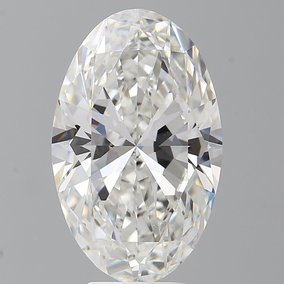7.02 Carat Oval Shaped, Ideal Cut, F Color, VVS2 Clarity, IGI Certified Lab Grown Diamond