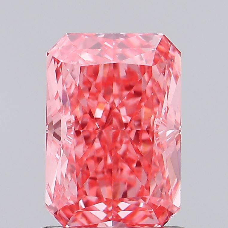 1.27 Carat Radiant Shaped, Ideal Cut, VVS2 Clarity, IGI Certified Lab Grown Diamond