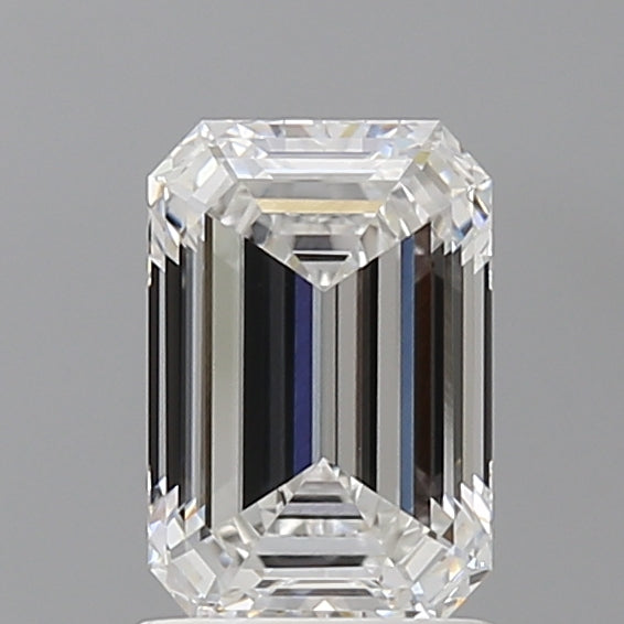 1.60 Carat Emerald Shaped, Ideal Cut, E Color, VVS2 Clarity, IGI Certified Lab Grown Diamond