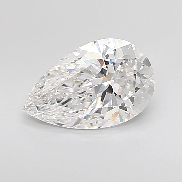 3.08 Carat Pear Shaped, Excellent Cut, D Color, VS1 Clarity, IGI Certified Lab Grown Diamond