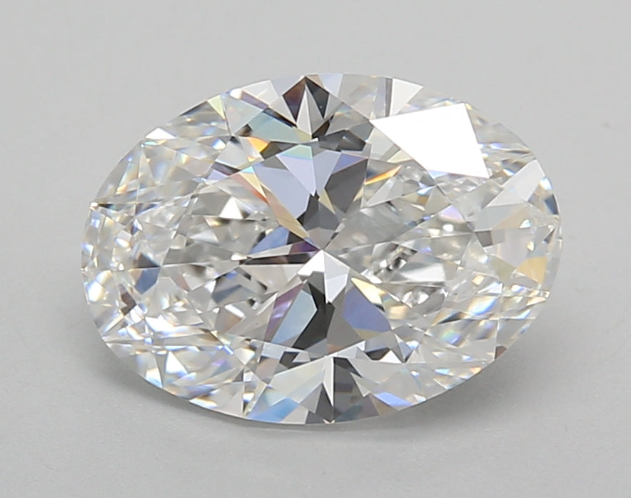 2.51 Carat Oval Shaped, Very Good Cut, D Color, VVS2 Clarity, IGI Certified Lab Grown Diamond