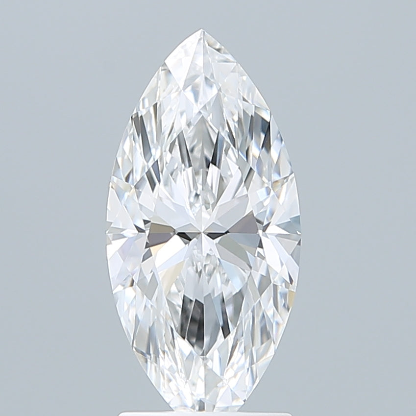 2.06 Carat Marquise Shaped, Ideal Cut, D Color, VVS1 Clarity, IGI Certified Lab Grown Diamond