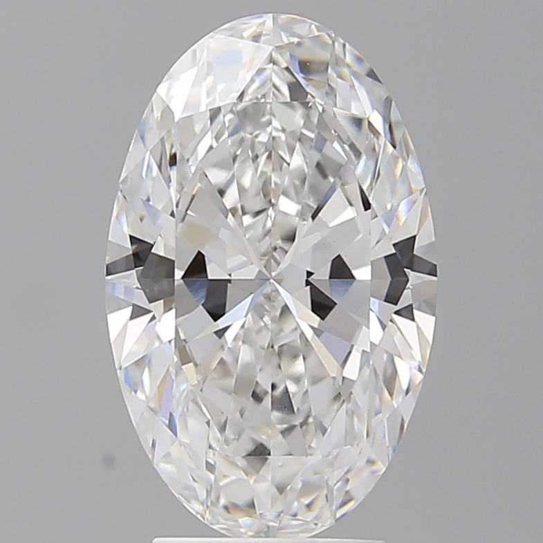 3.53 Carat Oval Shaped, Ideal Cut, E Color, VVS2 Clarity, IGI Certified Lab Grown Diamond