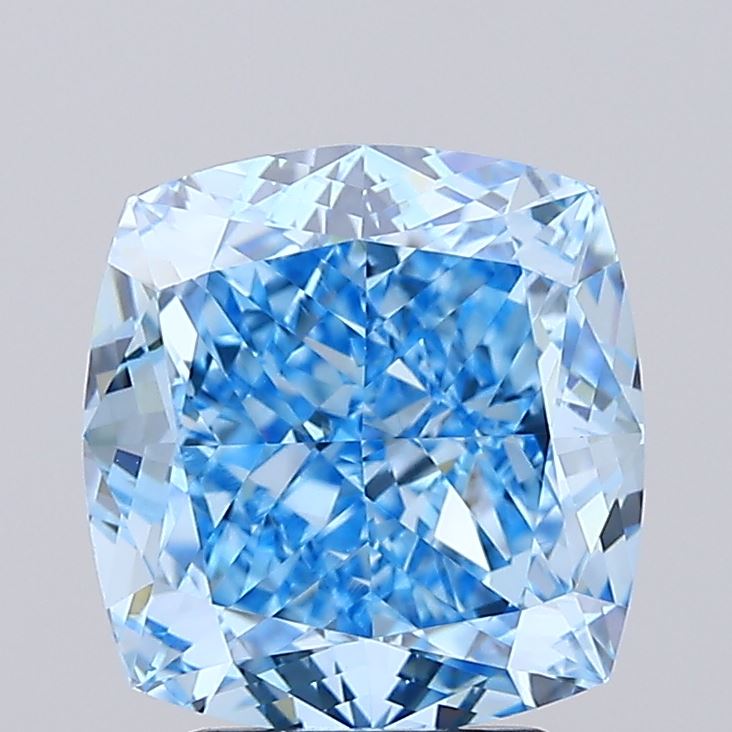 3.51 Carat Cushion Shaped, Excellent Cut, VS1 Clarity, IGI Certified Lab Grown Diamond