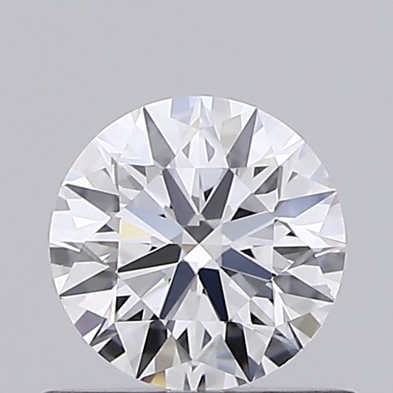 0.53 Carat Round Shaped, Ideal Cut, D Color, VVS2 Clarity, IGI Certified Lab Grown Diamond