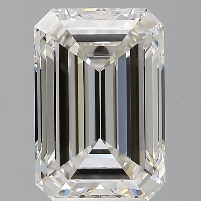 4.51 Carat Emerald Shaped, Ideal Cut, G Color, VS1 Clarity, IGI Certified Lab Grown Diamond