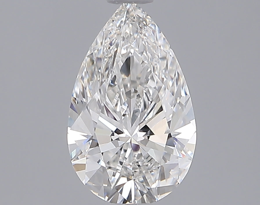 1.54 Carat Pear Shaped, Ideal Cut, E Color, VVS1 Clarity, IGI Certified Lab Grown Diamond
