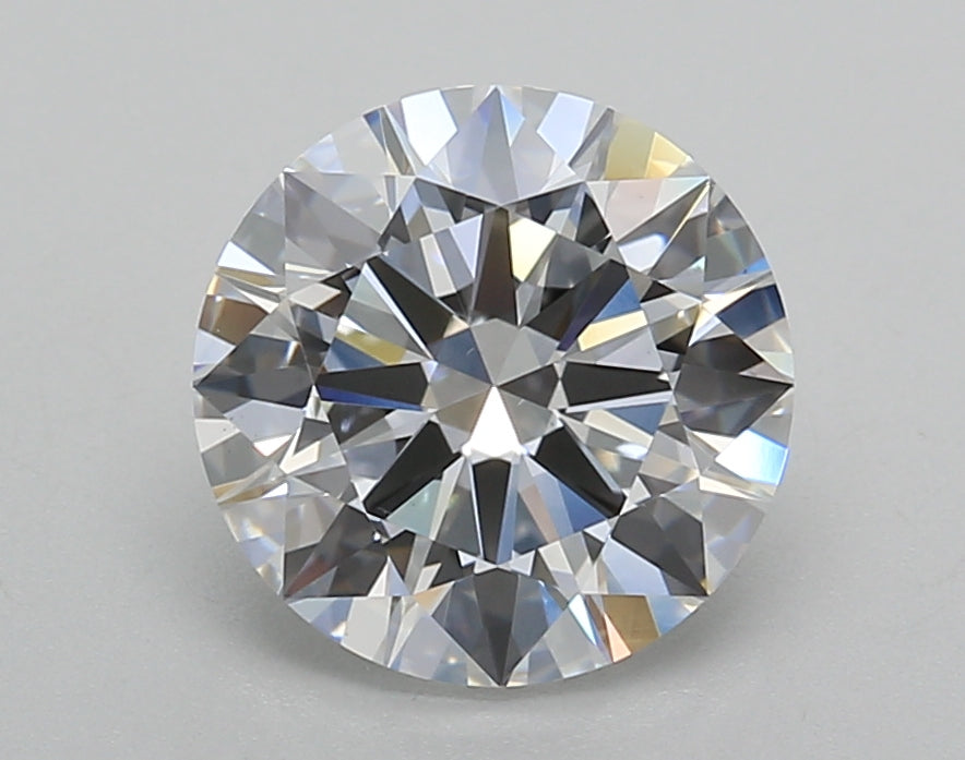 2.40 Carat Round Shaped, Excellent Cut, E Color, VS1 Clarity, IGI Certified Lab Grown Diamond