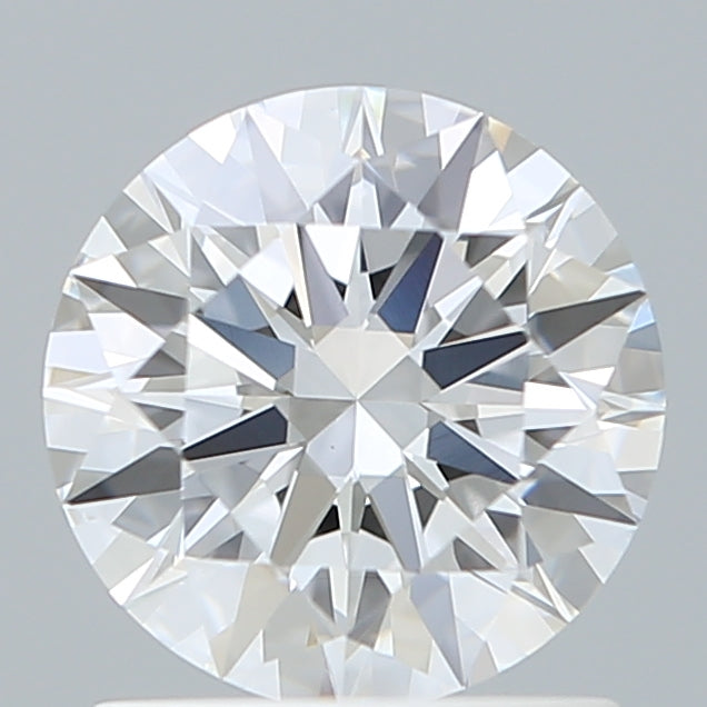 1.28 Carat Round Shaped, Ideal Cut, D Color, VVS2 Clarity, IGI Certified Lab Grown Diamond