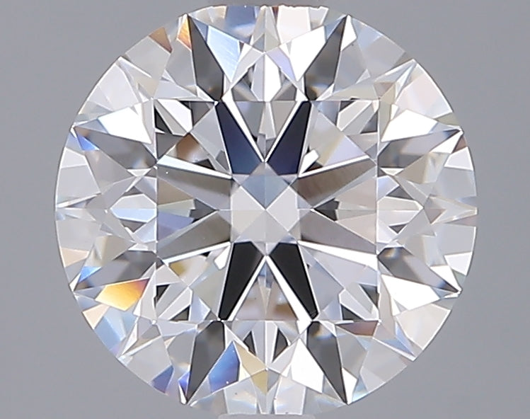 2.46 Carat Round Shaped, Excellent Cut, E Color, VS1 Clarity, IGI Certified Lab Grown Diamond