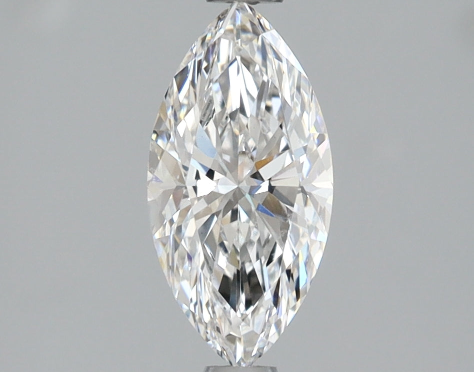 1.02 Carat Marquise Shaped, Ideal Cut, D Color, VS1 Clarity, IGI Certified Lab Grown Diamond