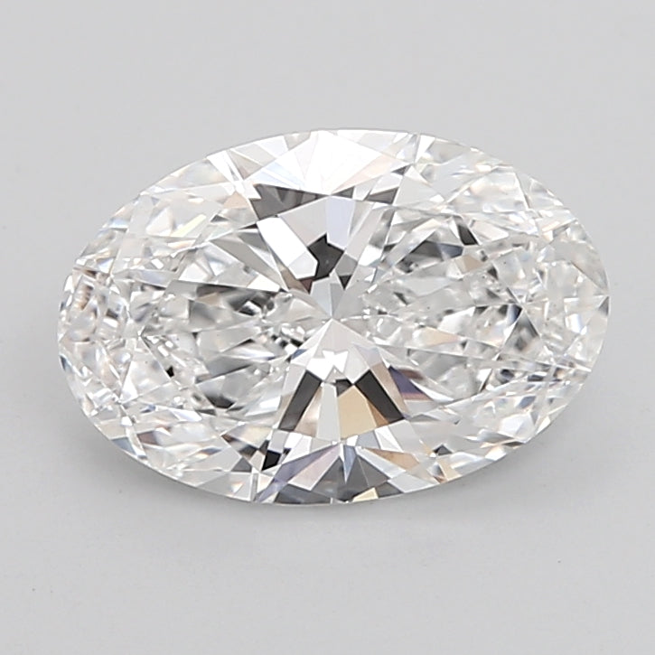3.58 Carat Oval Shaped, Excellent Cut, D Color, VS1 Clarity, IGI Certified Lab Grown Diamond