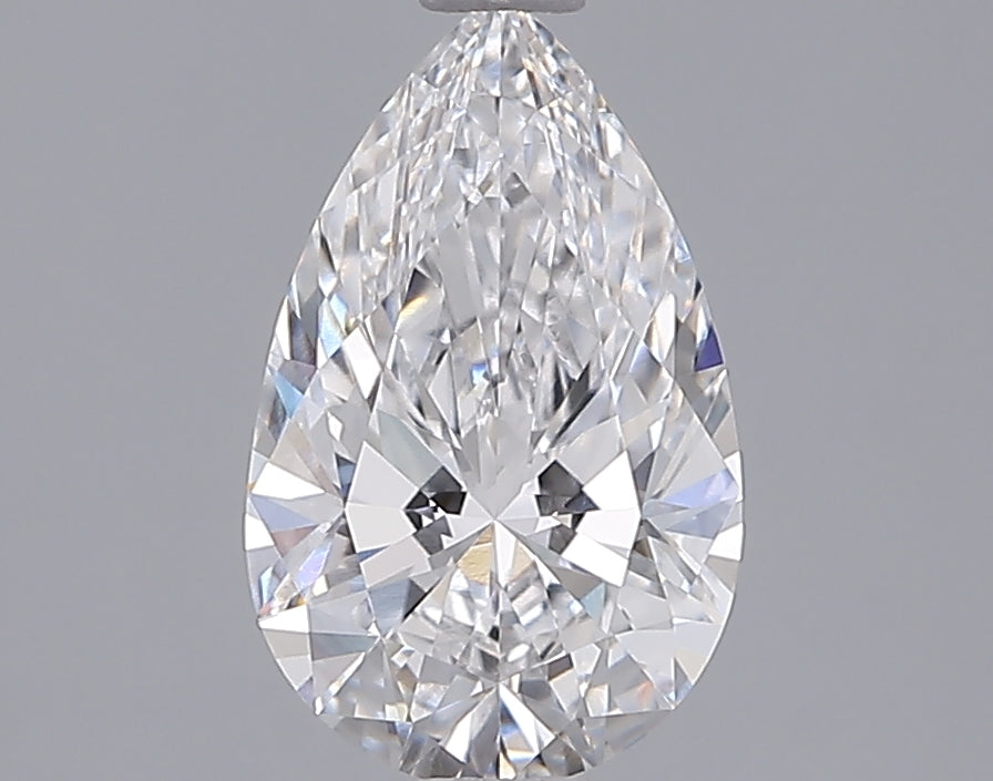 1.56 Carat Pear Shaped, Ideal Cut, D Color, VVS1 Clarity, IGI Certified Lab Grown Diamond