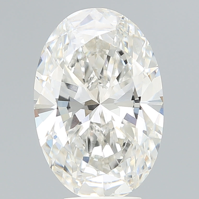 5.20 Carat Oval Shaped, Excellent Cut, G Color, VS1 Clarity, IGI Certified Lab Grown Diamond