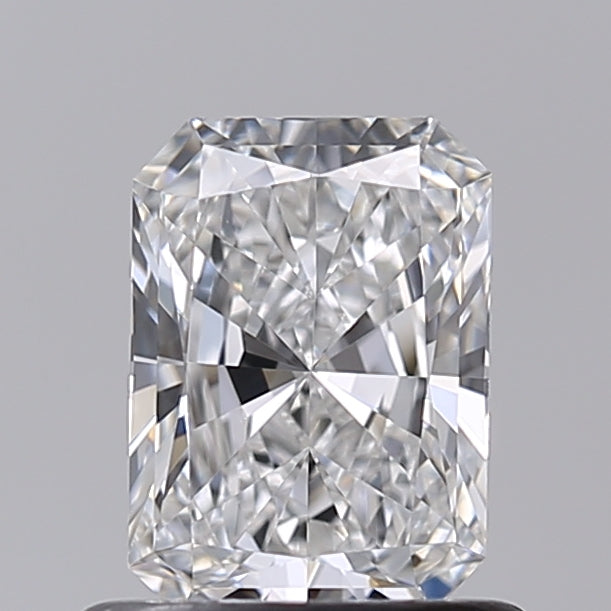 0.72 Carat Radiant Shaped, Ideal Cut, E Color, VVS1 Clarity, IGI Certified Lab Grown Diamond