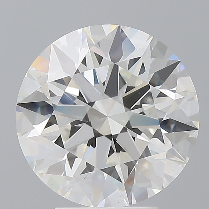 4.53 Carat Round Shaped, Ideal Cut, F Color, VS1 Clarity, IGI Certified Lab Grown Diamond