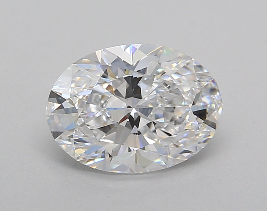 1.52 Carat Oval Shaped, Excellent Cut, D Color, VVS1 Clarity, IGI Certified Lab Grown Diamond