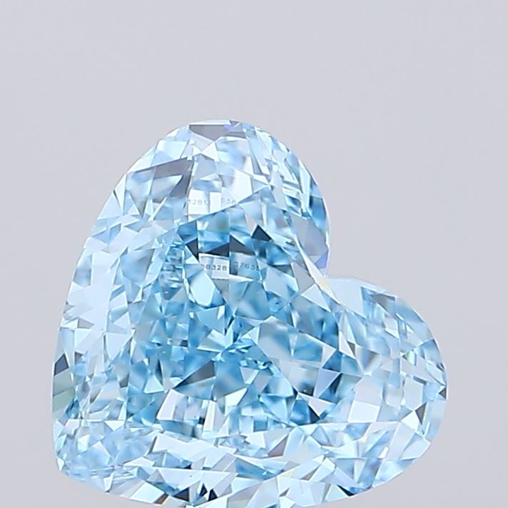 5.14 Carat Heart Shaped, Ideal Cut, VS1 Clarity, IGI Certified Lab Grown Diamond