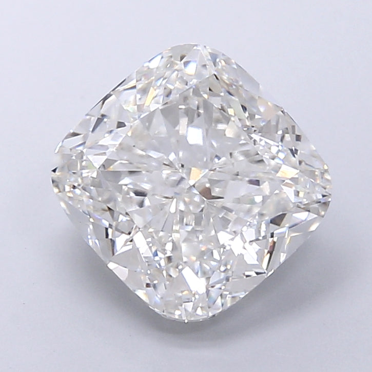 5.21 Carat Cushion Shaped, Very Good Cut, F Color, VS1 Clarity, IGI Certified Lab Grown Diamond