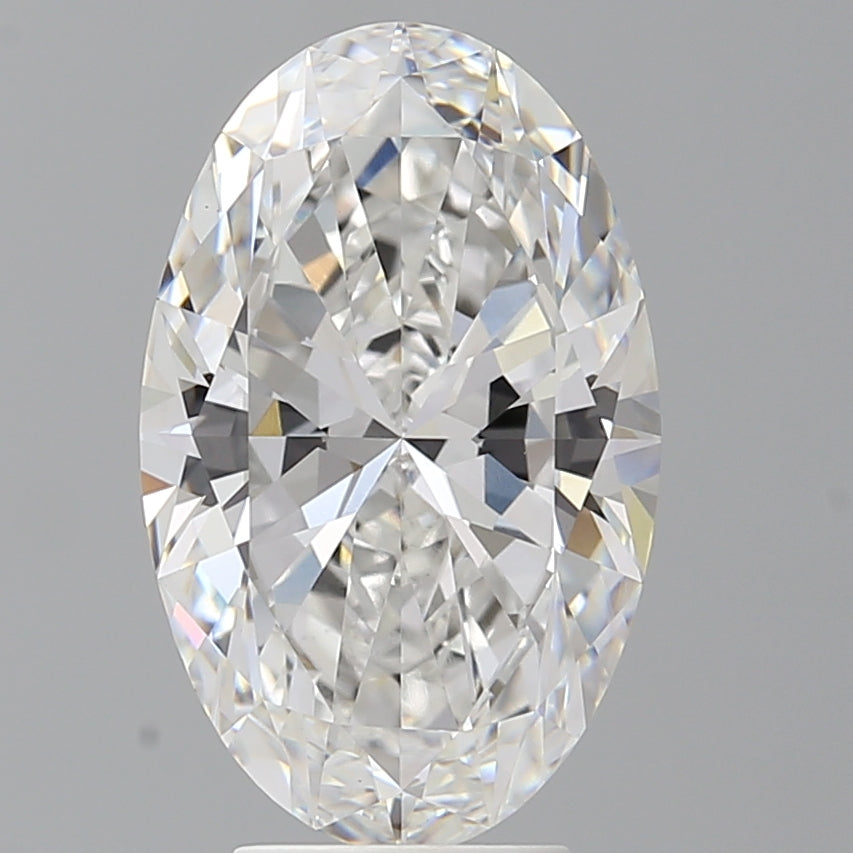 4.59 Carat Oval Shaped, Ideal Cut, E Color, VVS2 Clarity, IGI Certified Lab Grown Diamond