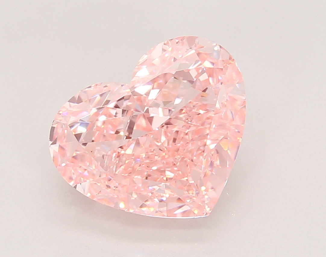 5.01 Carat Heart Shaped, Very Good Cut, VS1 Clarity, IGI Certified Lab Grown Diamond
