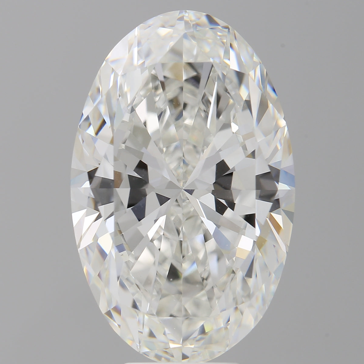 9.53 Carat Oval Shaped, Ideal Cut, F Color, VVS2 Clarity, IGI Certified Lab Grown Diamond