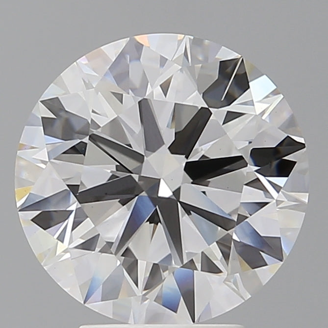 4.51 Carat Round Shaped, Excellent Cut, E Color, VVS2 Clarity, IGI Certified Lab Grown Diamond