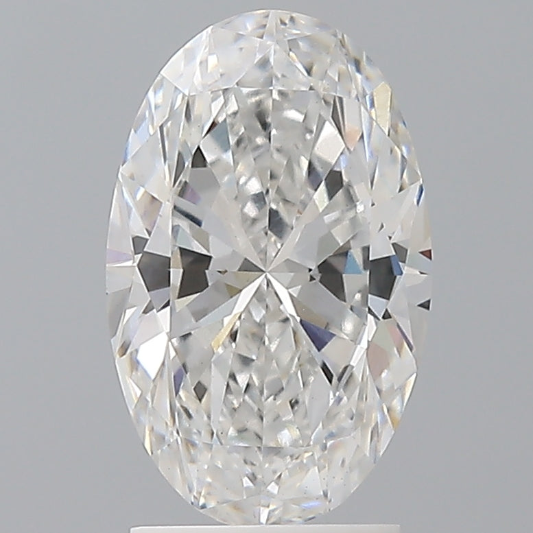 2.51 Carat Oval Shaped, Ideal Cut, E Color, VS1 Clarity, IGI Certified Lab Grown Diamond