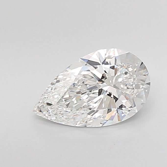 2.03 Carat Pear Shaped, Ideal Cut, E Color, VVS1 Clarity, IGI Certified Lab Grown Diamond