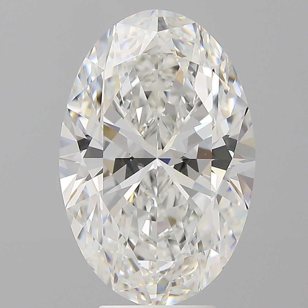 5.54 Carat Oval Shaped, Ideal Cut, F Color, VVS2 Clarity, IGI Certified Lab Grown Diamond