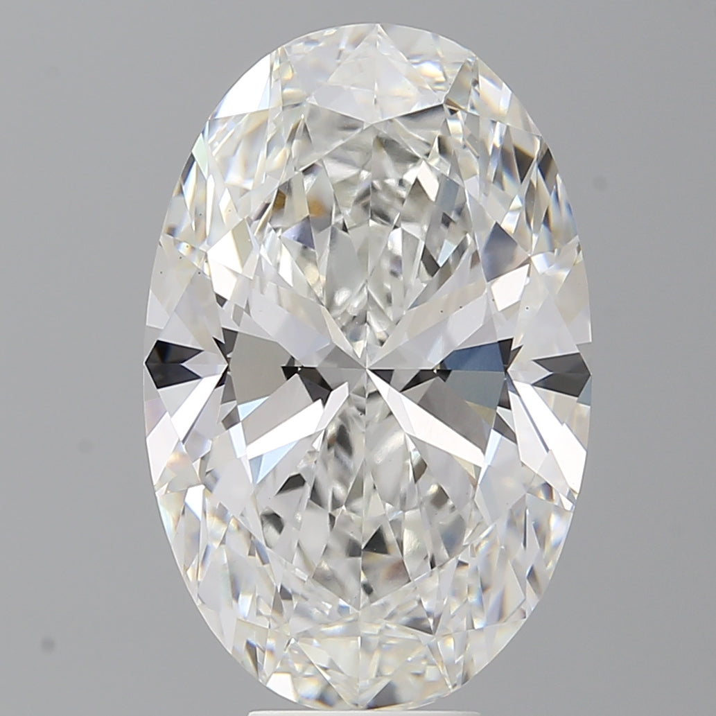 8.57 Carat Oval Shaped, Ideal Cut, E Color, VS1 Clarity, IGI Certified Lab Grown Diamond